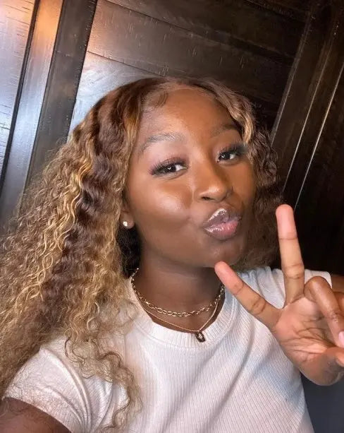 BHG's Brilliant Bounce: Ombre Opulence HD Lace Wig 13x4/13x6 Deep Wave Frontal Wig