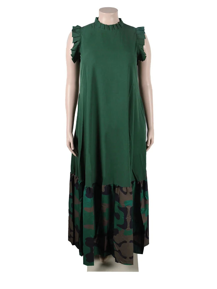 Curvaceous Carnival Patchwork Parade Maxi