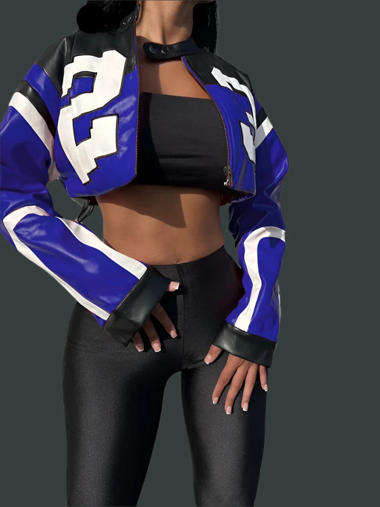 Urban Letterman Luxe - Chic Varsity Siren Jacket