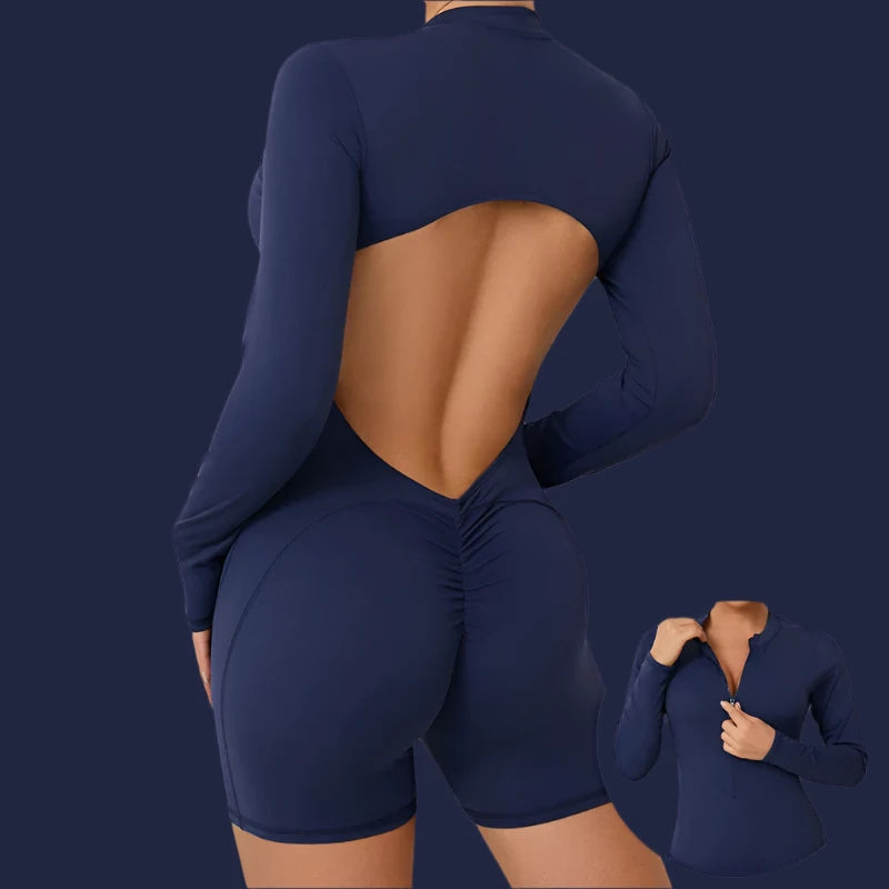 GlamFlex Zip & Sip Performance Onesie