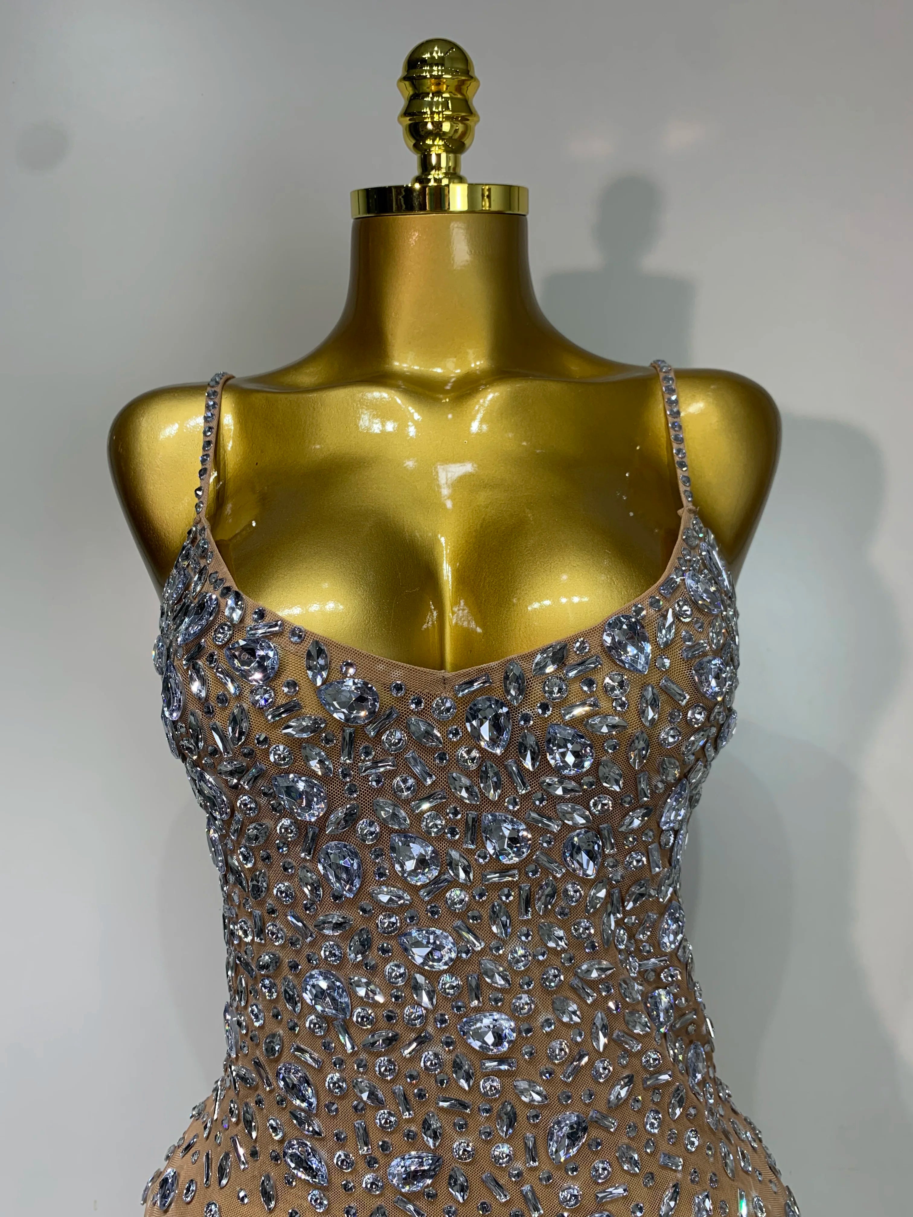 Diamond Hour Illusion Gown