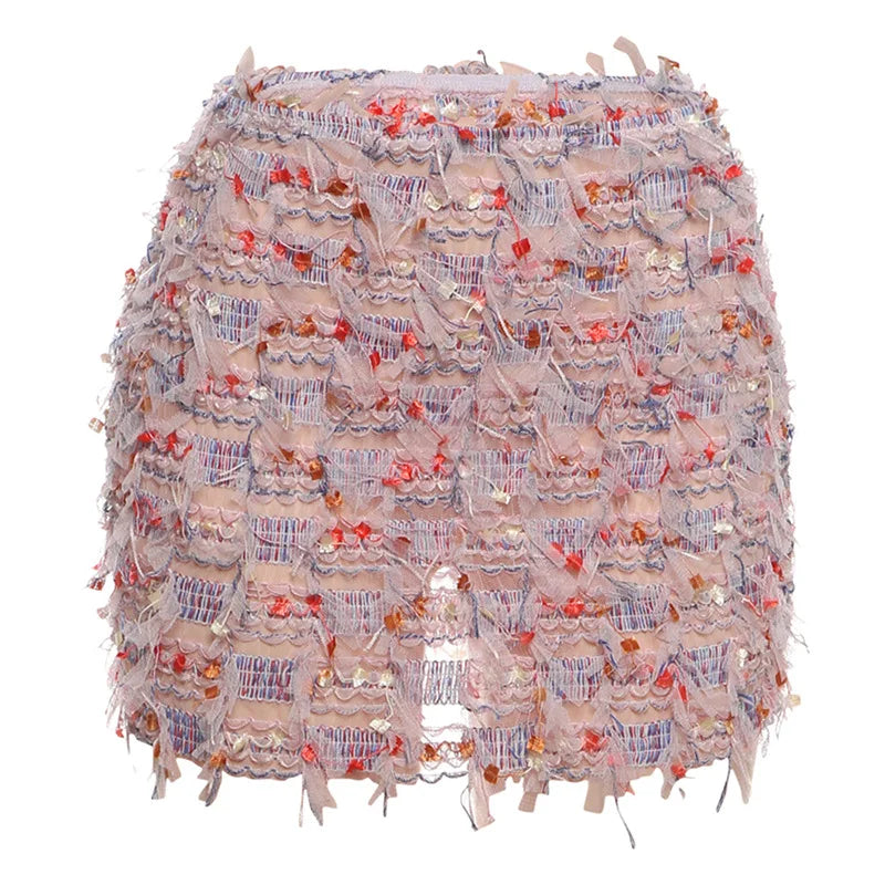 Tassel Tease Twilight Twirl Skirt