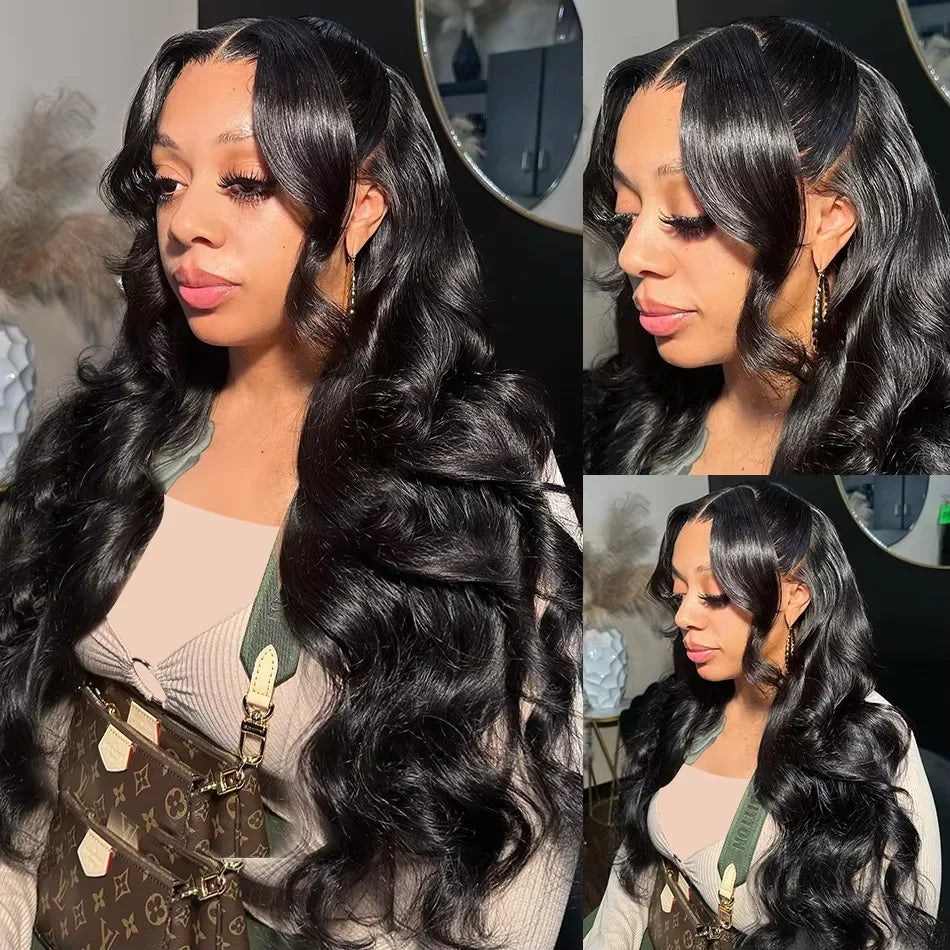 CrownWave Brazilian Body Wave HD Lace Frontal Wig