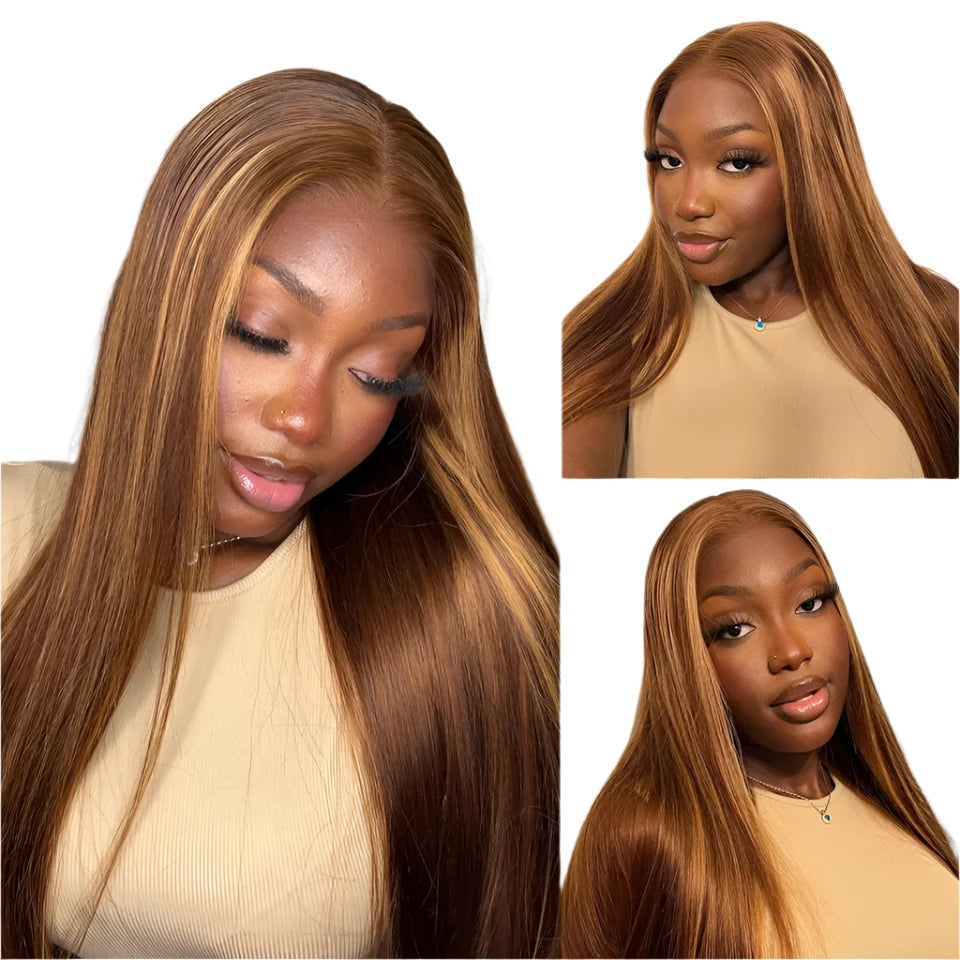 SleekPeek ChicLocks: The Instant Glam 6X4 HD Lace Highlight Wig