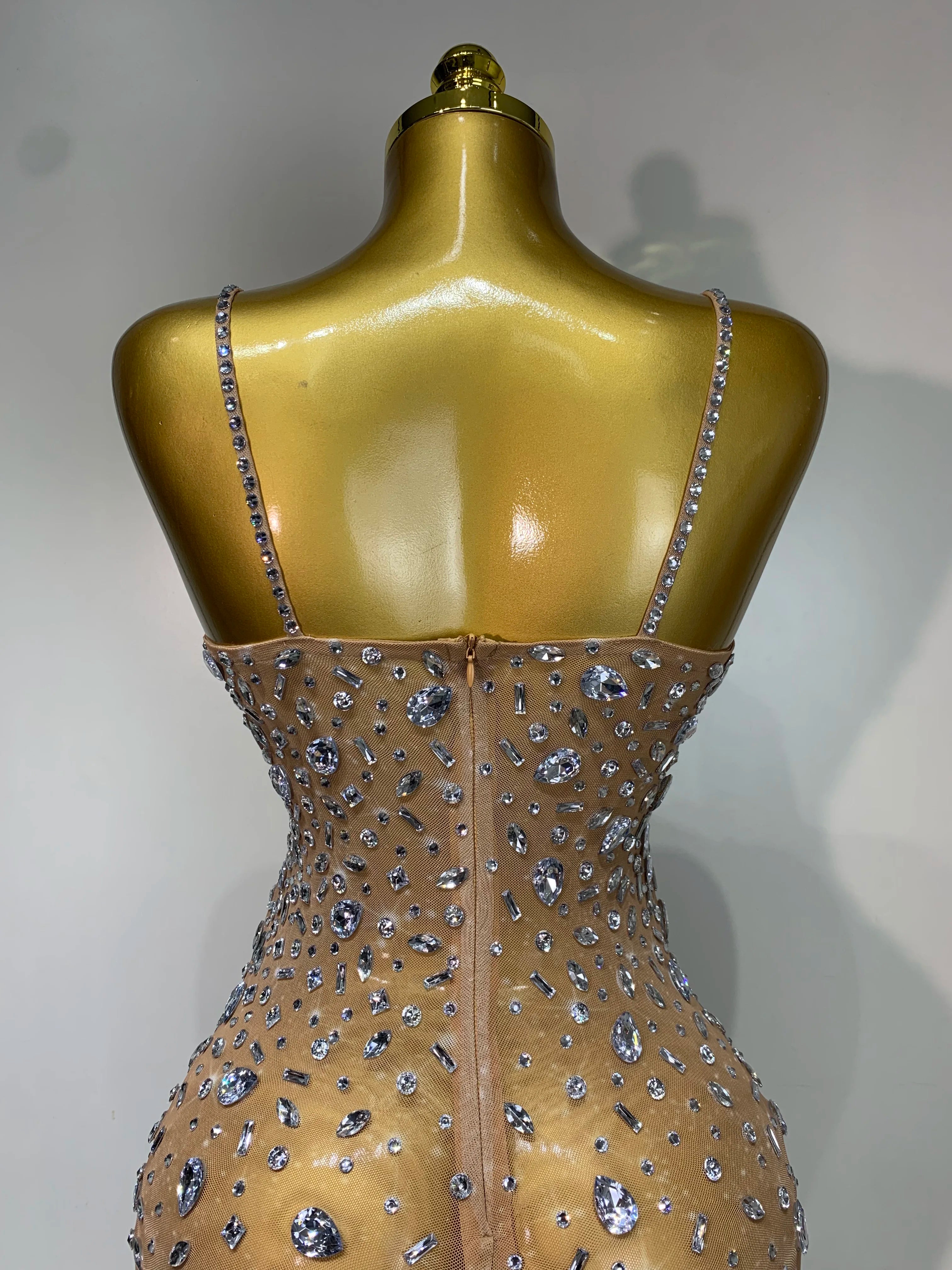 Diamond Hour Illusion Gown