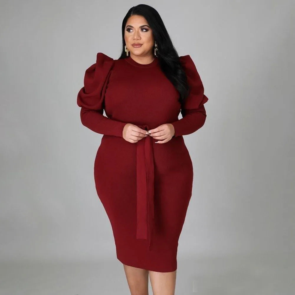 Cozy Curve Embrace Dress