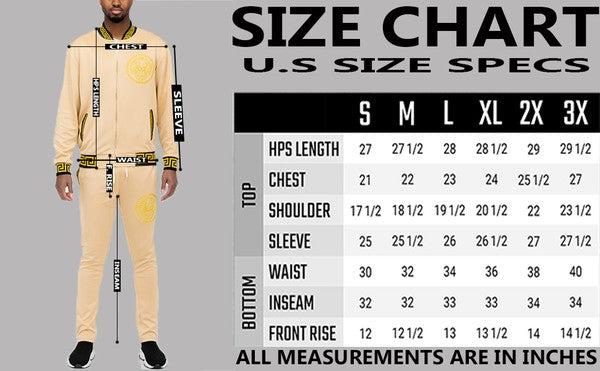 King of Casuals: LionHeart Edition Men's Track Suit