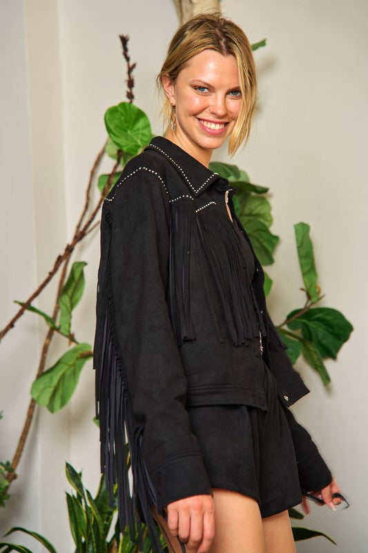 Suede Serenade: Grande Enchantress Jacket