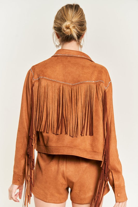 Suede Serenade: Grande Enchantress Jacket