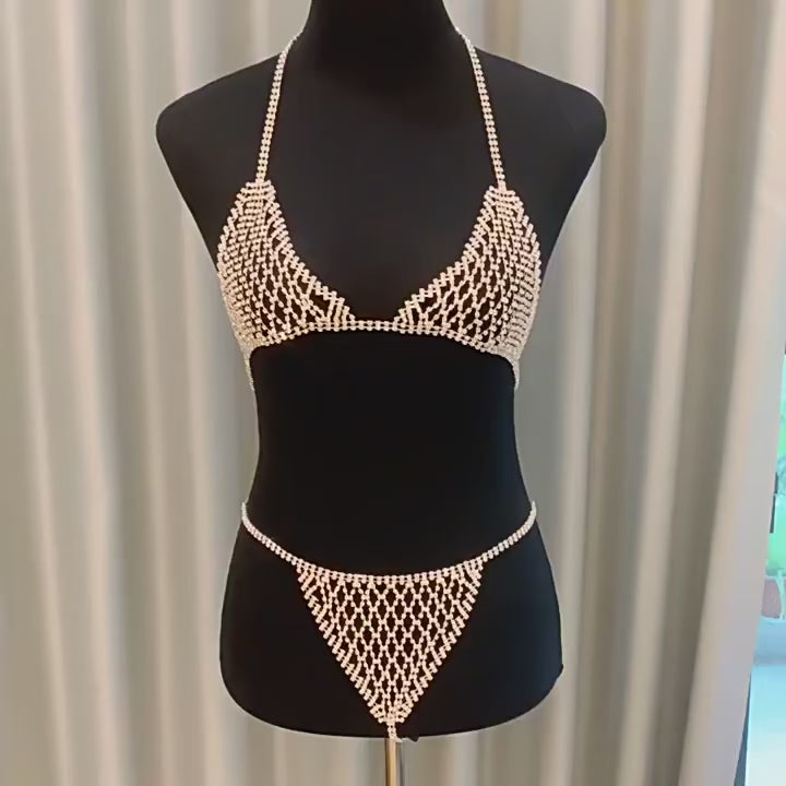 Glitz'n Glam Garter: The Starlit Sizzle Set