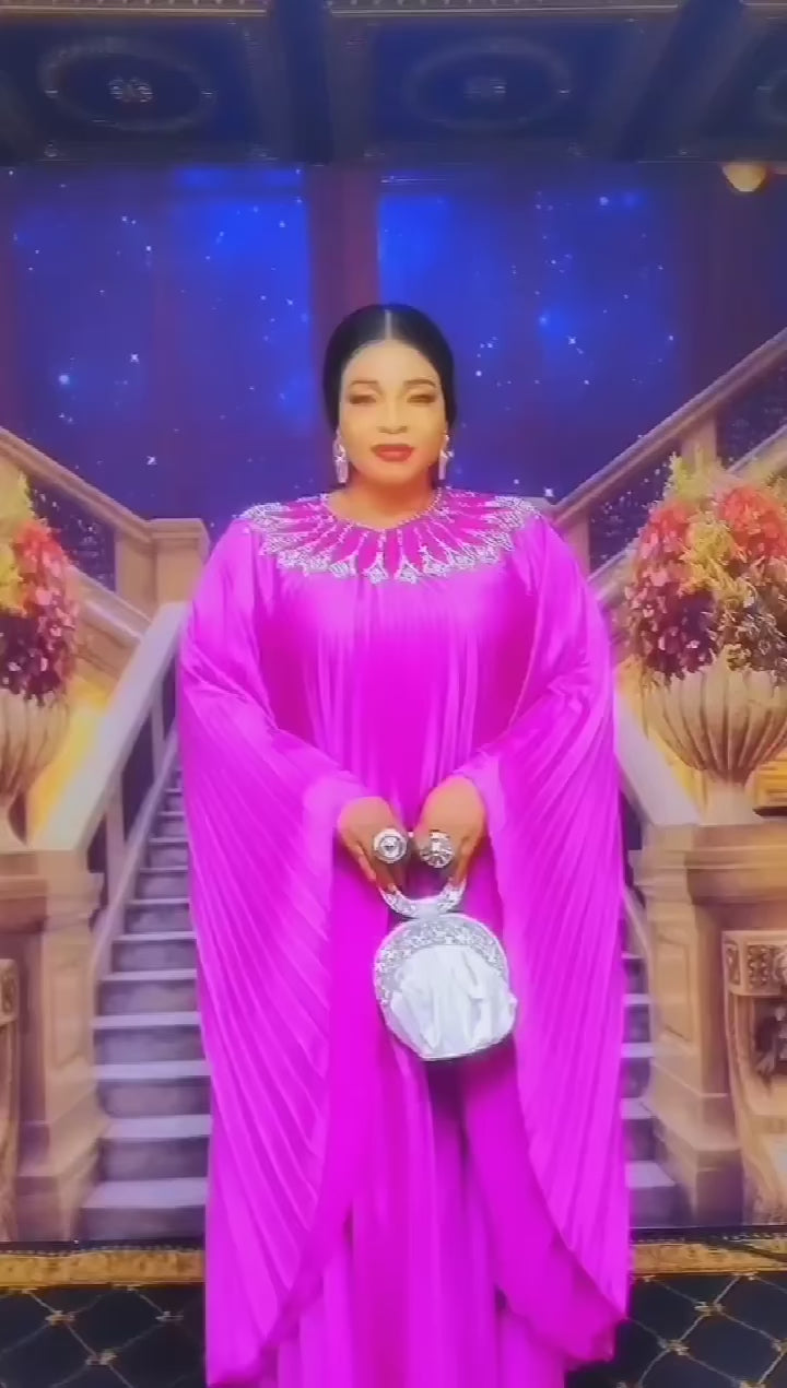 Beadazzled Boubou Bliss Dress: The Ultimate Afro-Chic Elegance