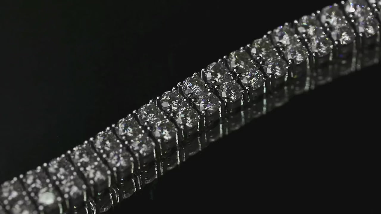 Lustrous Luminaire Moissanite Tennis Bracelet | BHG Jewelry
