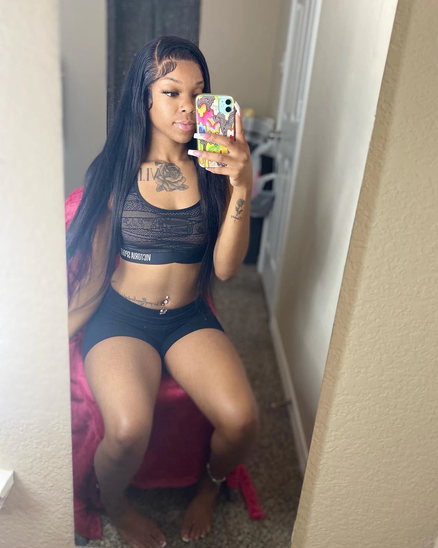 Silky Enchantress: HD Sleek Suite Straight 13x6 – Luxe Malaysian Mane Stage Wig