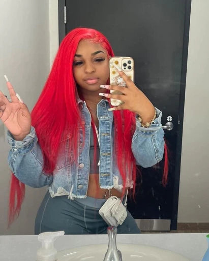 BHG'S Straight 613 GlamBlonde 13x4 HD Frontal Wig