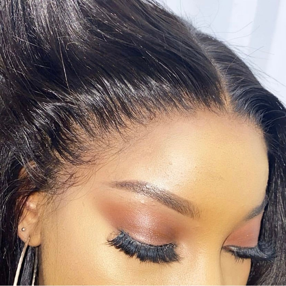 Silky Enchantress: HD Sleek Suite Straight 13x6 – Luxe Malaysian Mane Stage Wig