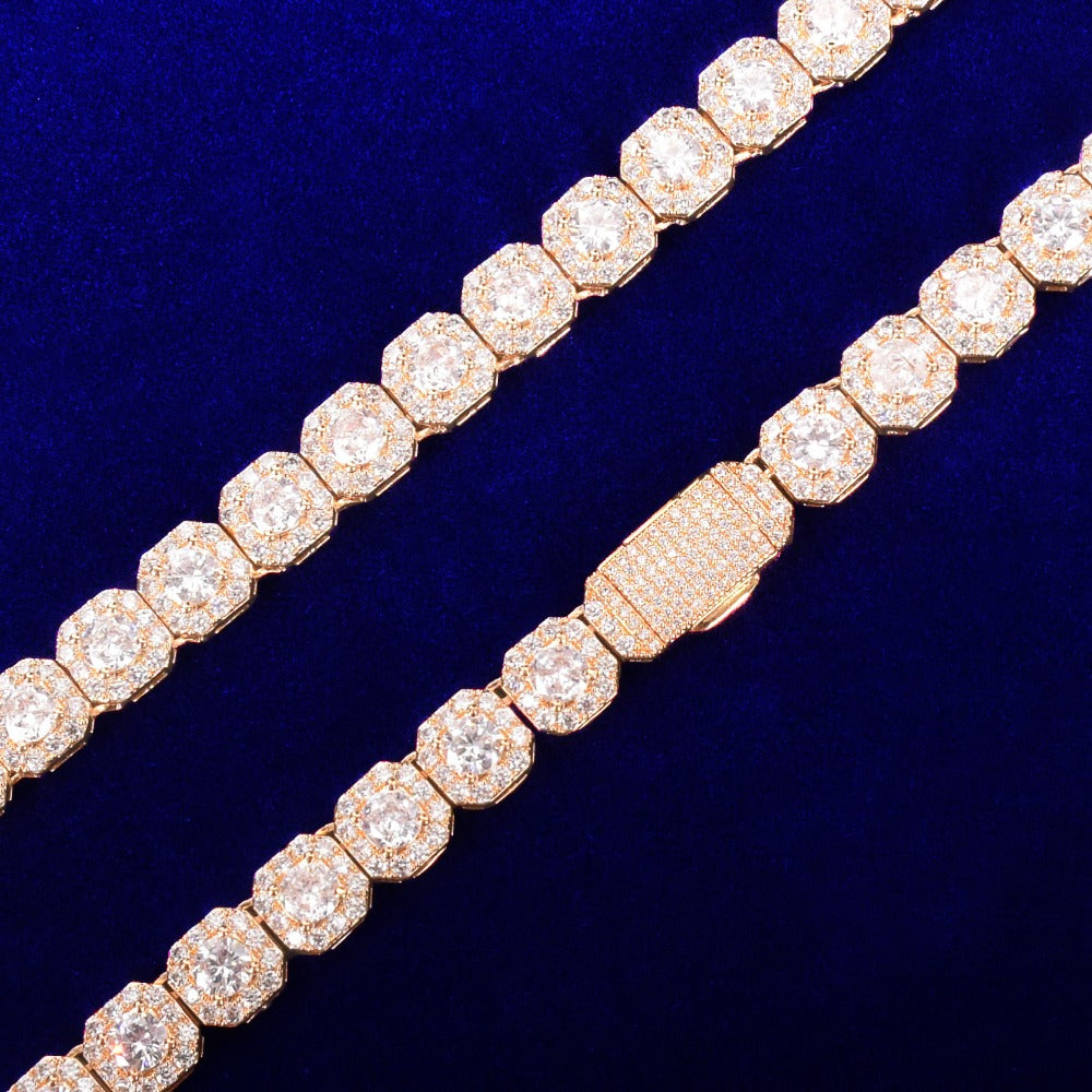 BHG's GlitzAura Clustered Tennis Bracelet