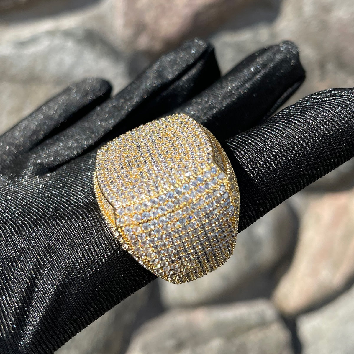 BHG LuxeBoss Iced Out Ring by BHG Jewelry