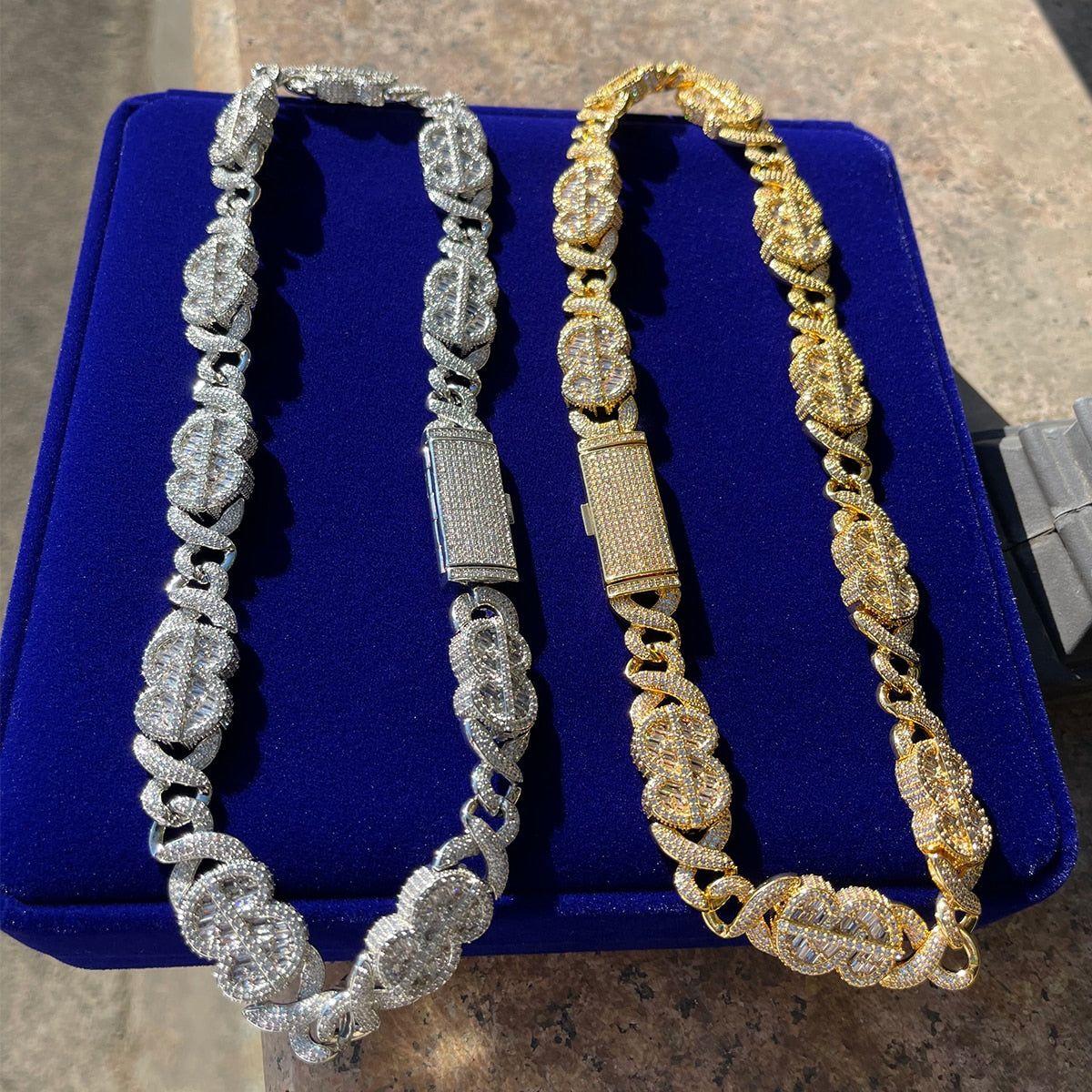 LuxeBaguette Miami Cuban Link Chain | Iced-Out Jewelry – BHG