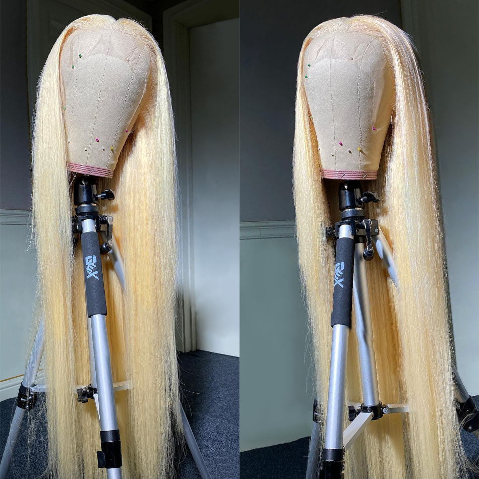 BHG'S Straight 613 GlamBlonde 13x4 HD Frontal Wig