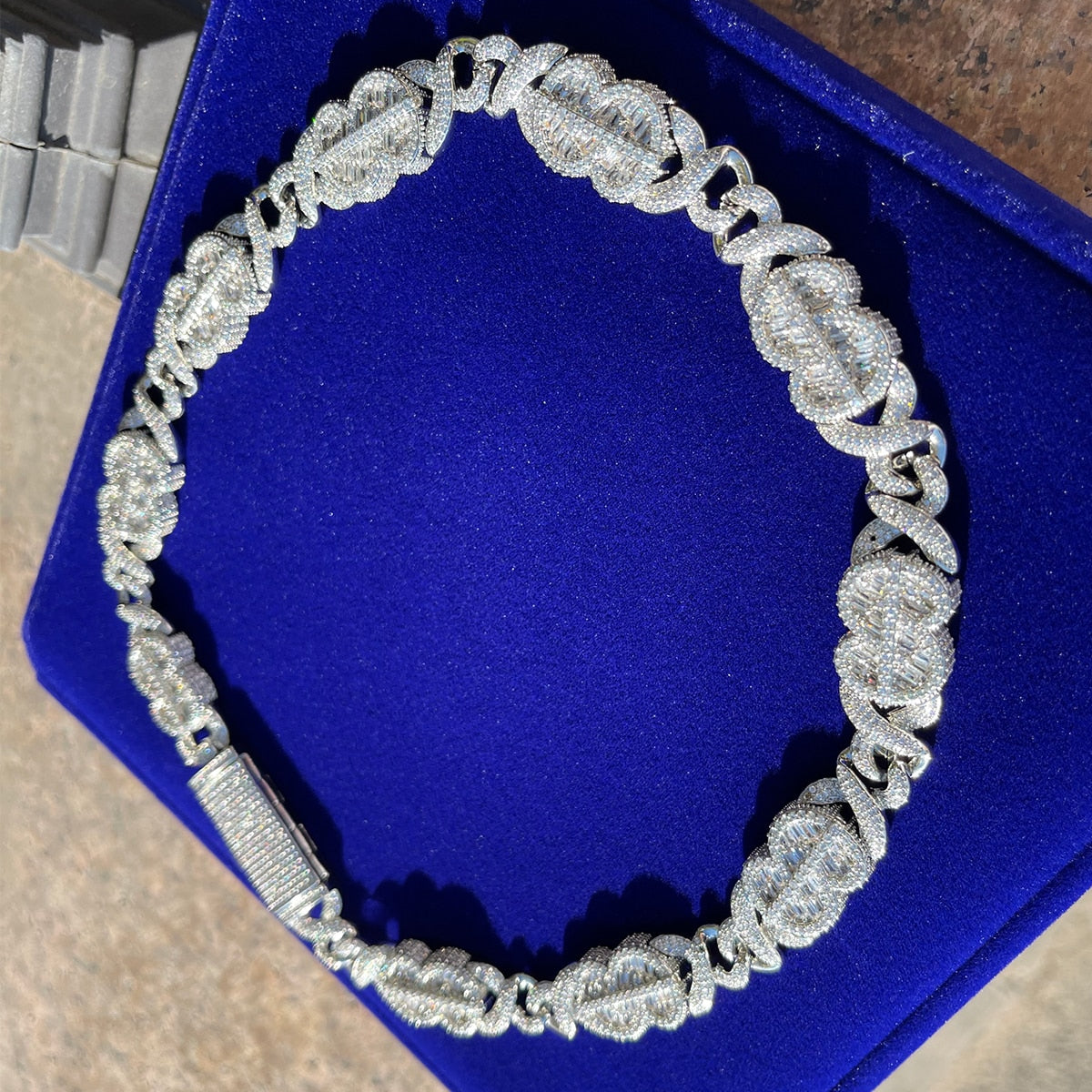 LuxeBaguette Miami Cuban Link Chain | Iced-Out Jewelry – BHG
