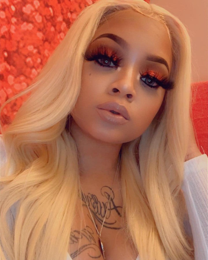 BHG'S Straight 613 GlamBlonde 13x4 HD Frontal Wig